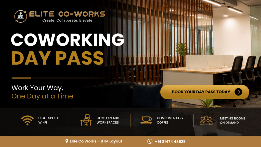 Coworking Day Pass in Bengaluru